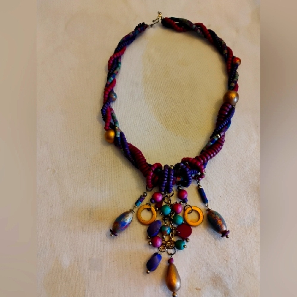 Multicolor Beaded Necklace